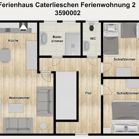 شقة Caterlieschen 2 *